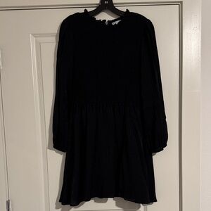 Gianni Bini Black Long Sleeve Dress
